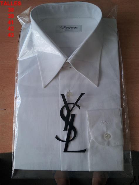 camisa yves saint laurent hombre|Camisas Saint Laurent para hombre .